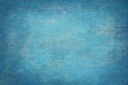 Abstract Blue Texture Portrait Photo Shoot Backdrop 