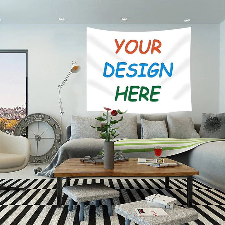 Custom Tapestry | Personalized Wall Photo Tapestry | Dbackdrop