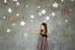 Abstract Texture Shiny Stars Photography Backdrop
