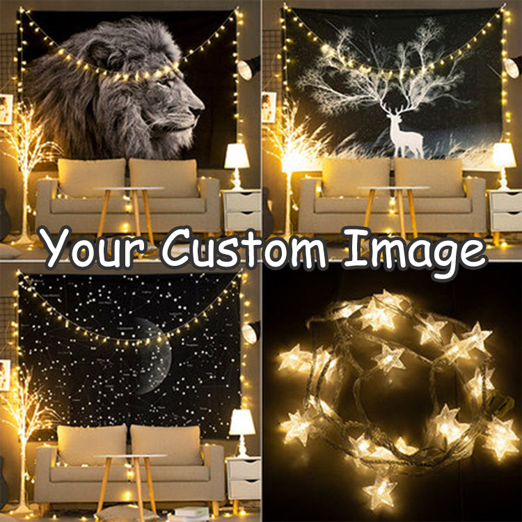 Personalized Wall Tapestry  Party Home Decor Unique Gift