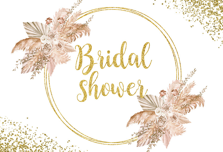 Bridal Shower Party Decor Custom Backdrop