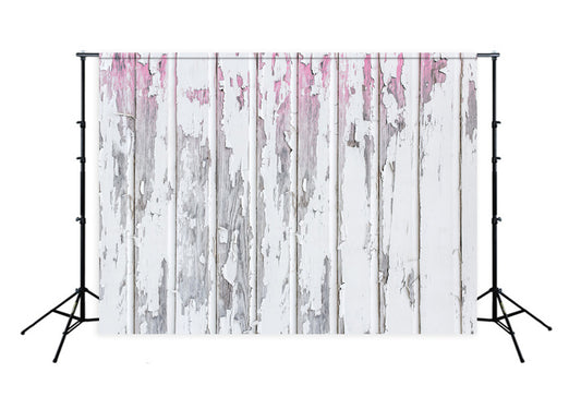 Grunge Pink Wood Texture Backdrop for Studio Designed by Beth