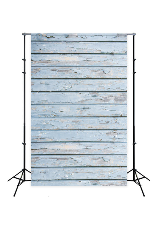 Blue Weathered Wood Texture Photography Backdrop Designed by Beth Hrachovina