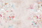 Artistic Flowers Abstract Floral Backdrop 