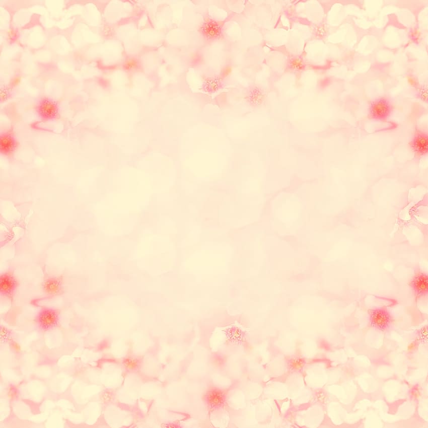 Rendered Blurry Flower Photography Backdrop D1025