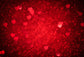 Bokeh Red Love Heart Valentine's Day Backdrop 