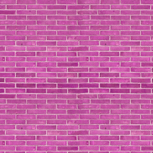 Dark Pink Brick Wall Photography Backdrop D1041