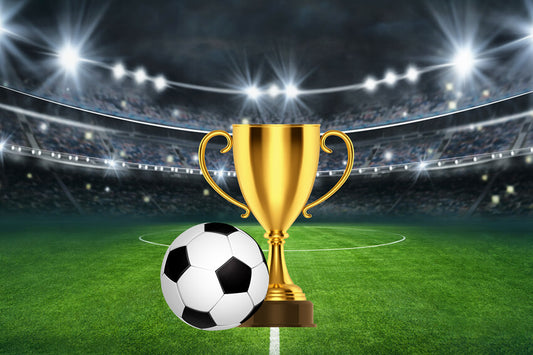Stadium Soccer Champion Trophy Sports Backdrop