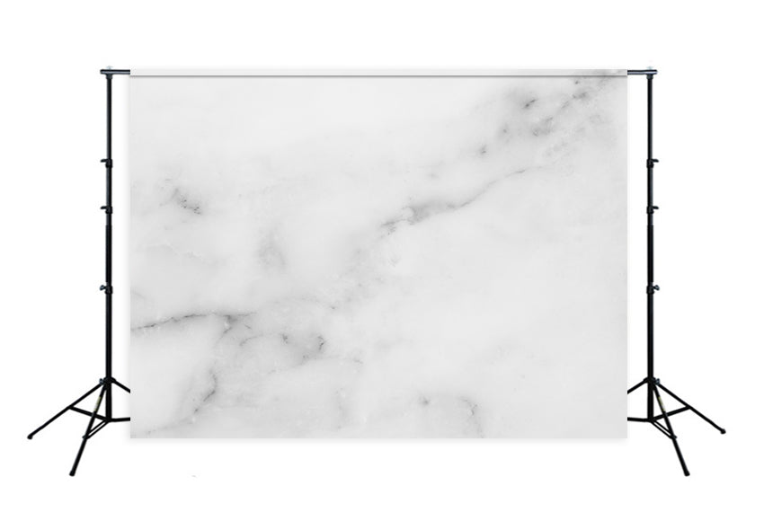 White Marble Nature Texture Photography Backdrop D116