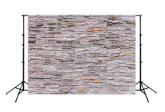 Brick Stone Wall Close Up Backdrop for Photo Booth D135