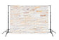 White Yellow Brick Wall Texture Backdrops for Photography D144