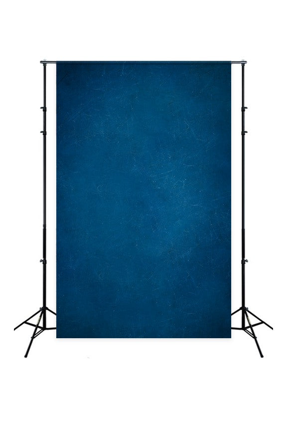 Blue Abstract Photography Portrait Backdrop for Studio D173