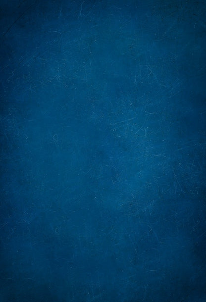 Blue Abstract Photography Portrait Backdrop for Studio D173