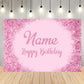 Custom Happy Birthday Party Photography Backdrop D701