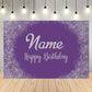 Custom Happy Birthday Party Photography Backdrop D701