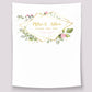 Flower Leaves Custom Wedding Ceremony Backdrop D752