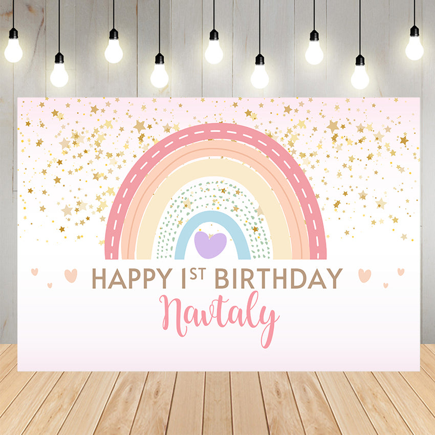 Big Dot Of Happiness 1st Birthday Hello Rainbow - Boho First Birthday Party  Decor - 1-12 Monthly Picture Display - Photo Banner : Target