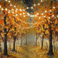 Autumn Forest Painting Photo Shoot Backdrop