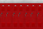 Back to School Backdrop Red Locker Row for Photography