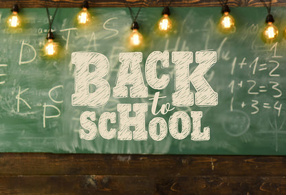 Back to School Theme Workshop Chalkboard Photo Shoot Backdrop D845 –  Dbackdrop