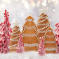 Christmas Gingerbread Forest Photography Backdrop D913