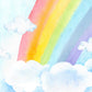 Clouds Rainbow Backdrop for Children Photography D921