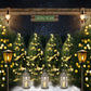 Bokeh Lights Christmas Tree Decoration Backdrop D941