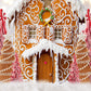 Gingerbread Christmas Photography Decor Backdrop D944
