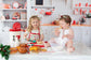 Christmas Kitchen Backdrop White Wall for Photography DBD-H19149