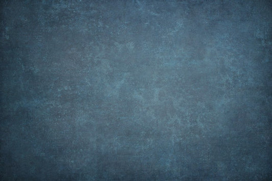 Old Abstract Dark Blue Wall Texture Portrait Photo Shoot Backdrop DHP-177
