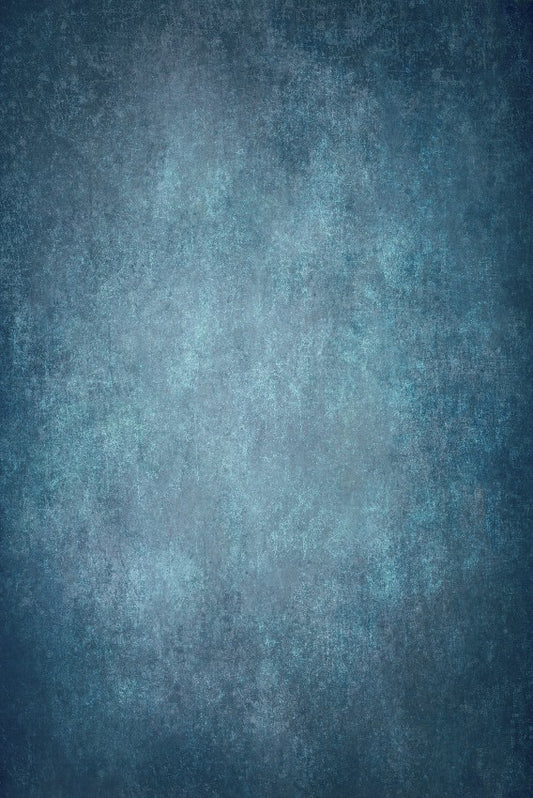 Blue Dotted Grunge Texture Backdrop for Photo Studio 