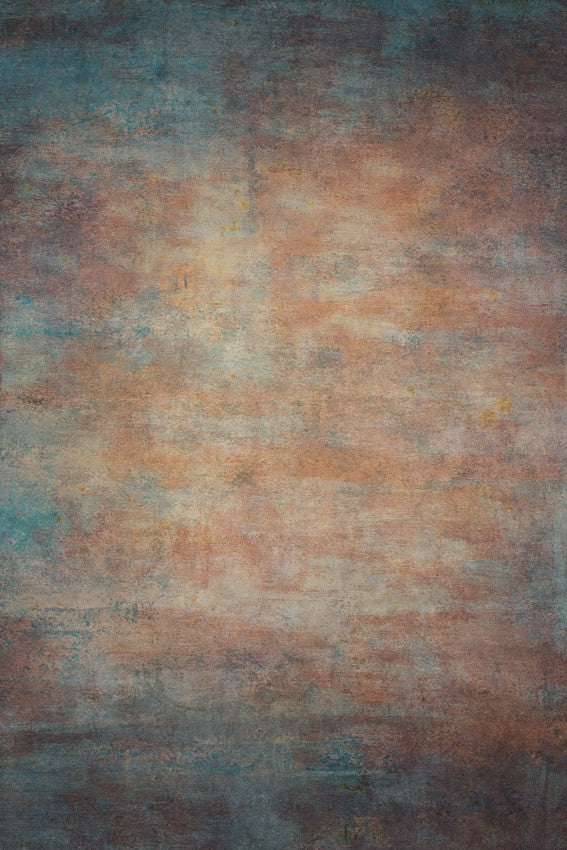 Abstract Textured Vintage Rust Color Wall Backdrop For Photo Shoot DHP