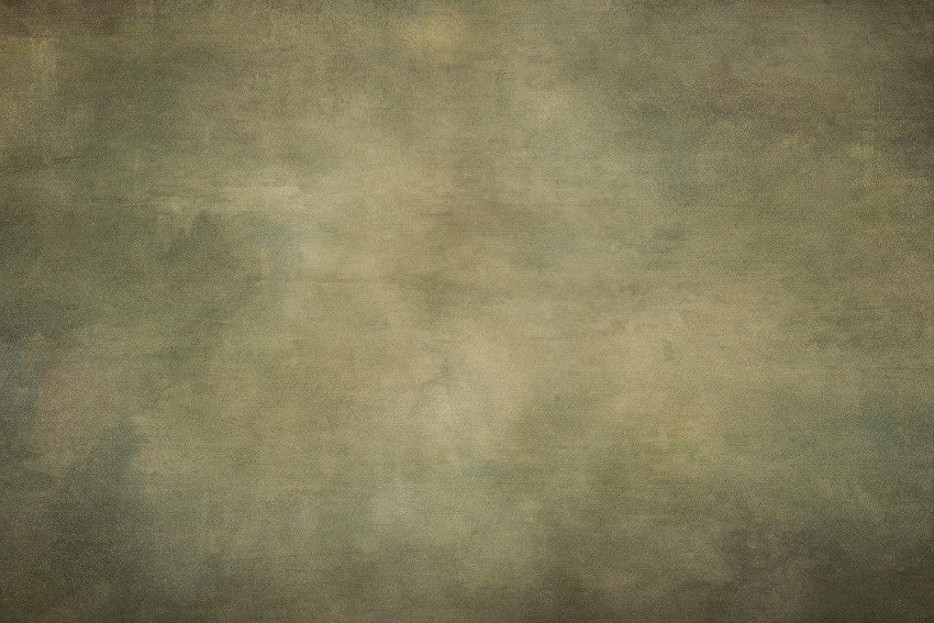 Abstract Old Master Grey Green Backdrop for Photo Shoot 