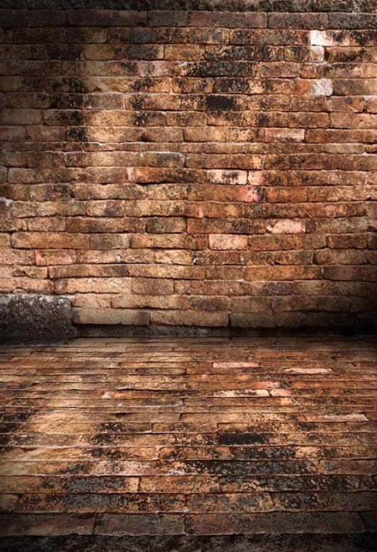 Dirty Old Brick Wall Photography Backdrop F-1577