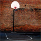Red Brick Wall Basketball Stand Photo Backdrops F-1590