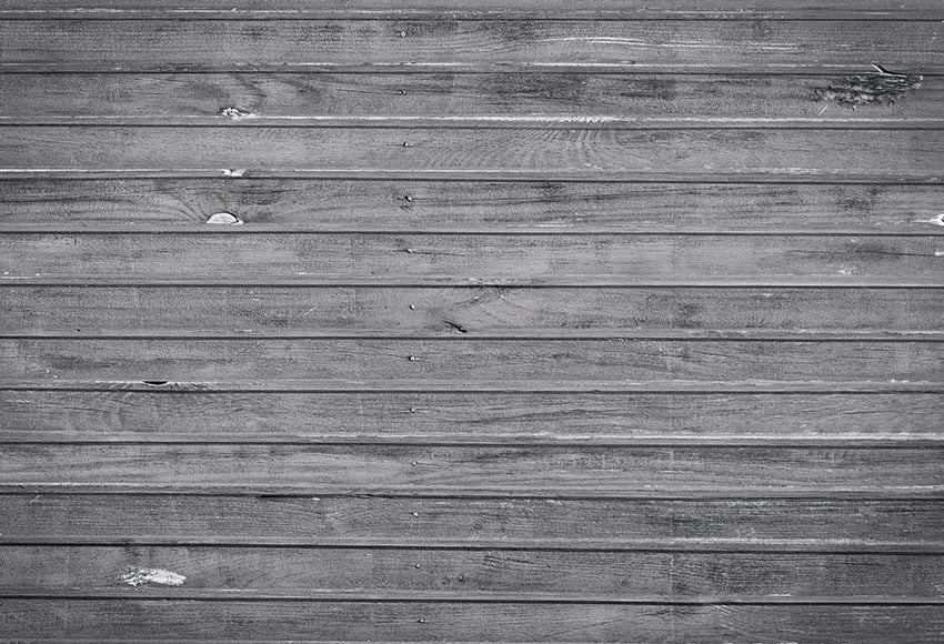 Old Gray Wood Photography Backdrop Floor