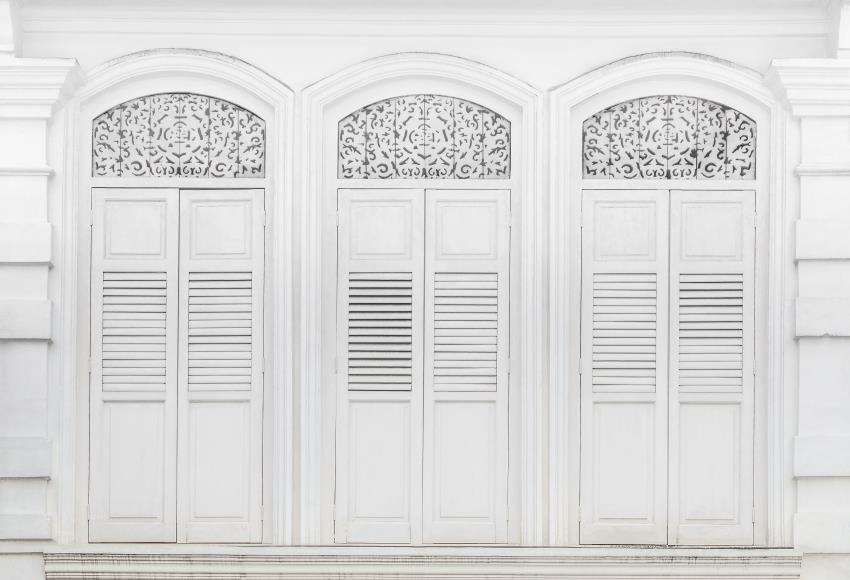 White Door Home Decor Photography Backdrop