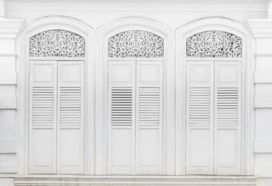 White Door Home Decor Photography Backdrop