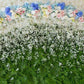 Green Grass Flower Wall Backdrop for Photography  G-239