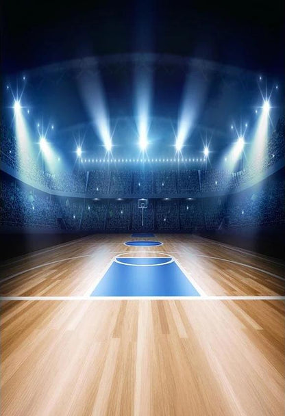Basketball Court Sport Themed Photography Backdrops G-319