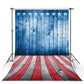  American Flag Wooden Indepedence Day Backdrop G-328