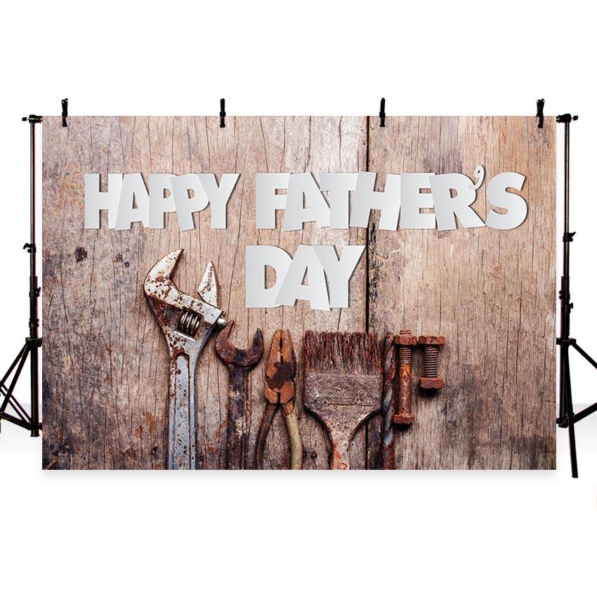 Father's Day Background Wood Backdrops G-388