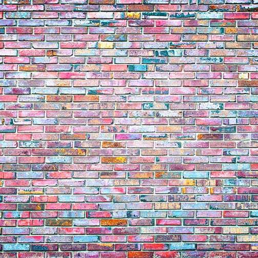 Colorful Graffiti Brick Wall Backdrops Photography Backdrops G-423