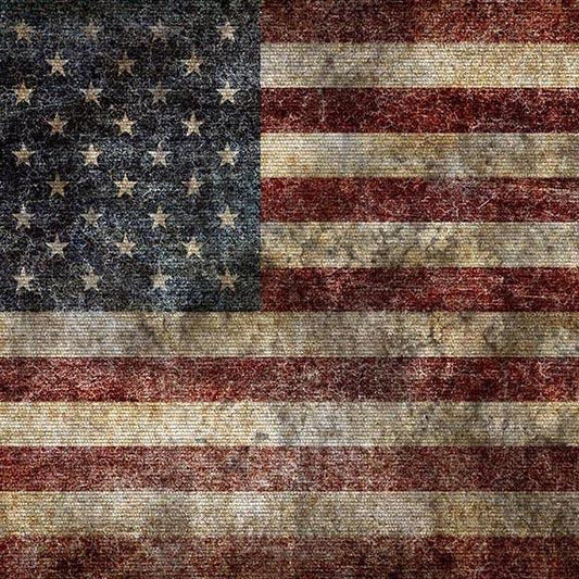 USA Flag Patriotic Independence Backdrops for Photos G-457