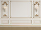 Classic Interior Wall with Mouldings Backdrop for Photos GA-68