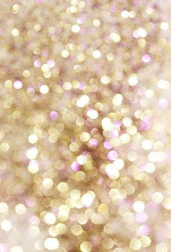 Gold and Purple Abstract Bokeh Lights Photography Backdrop  GC-107