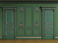 Green Classic Door Wall Photography Backdrop GC-131