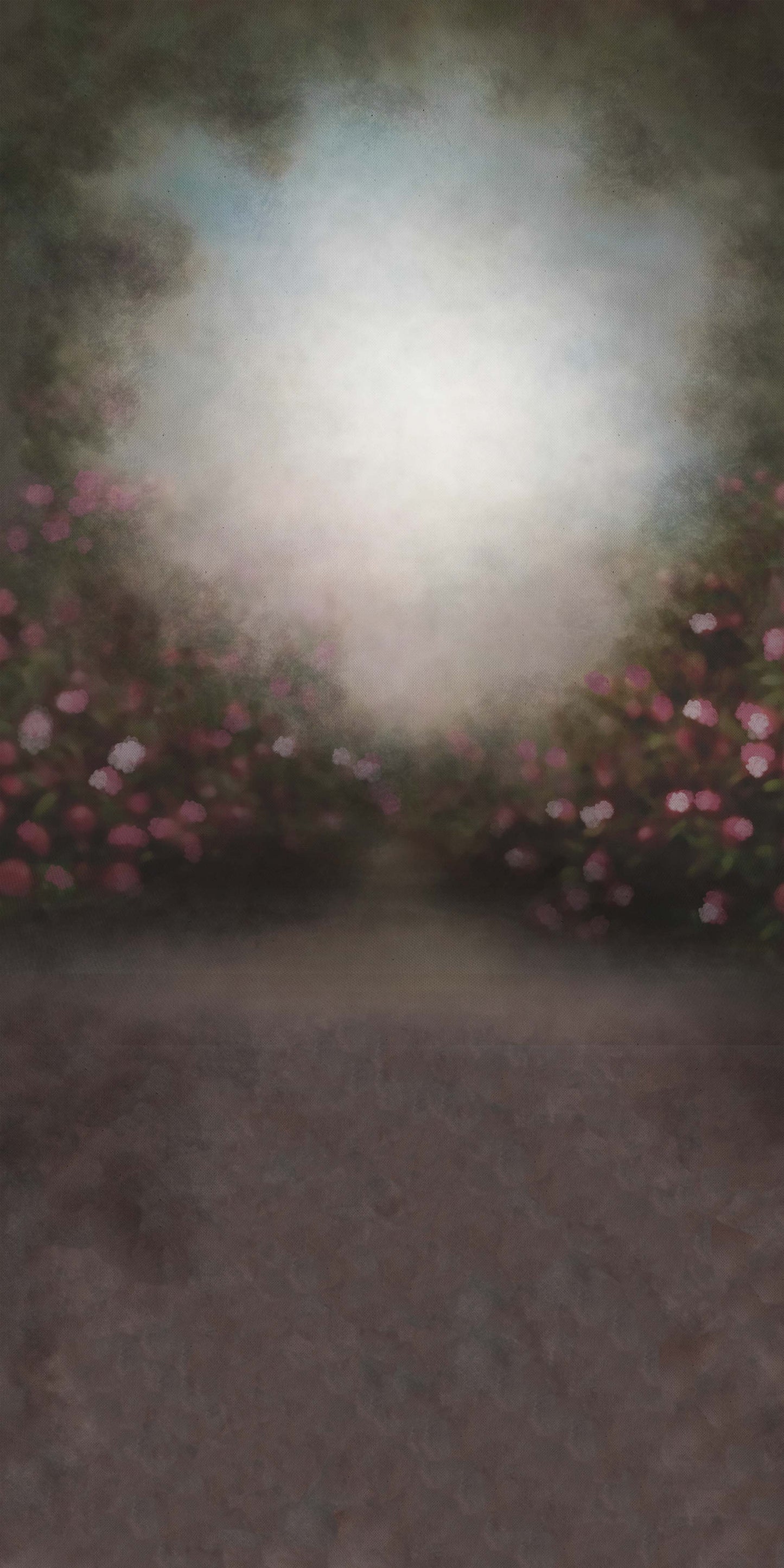 Abstract  Flowers Texture Blurry Beautiful Backdrop for Photo GC-173
