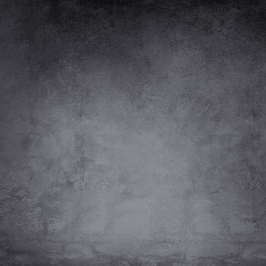 Grunge Black Vintage Concrete Wall Backdrop  J02739