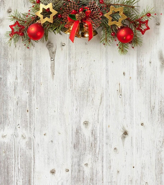 Christmas Decor Wood Photography Background
